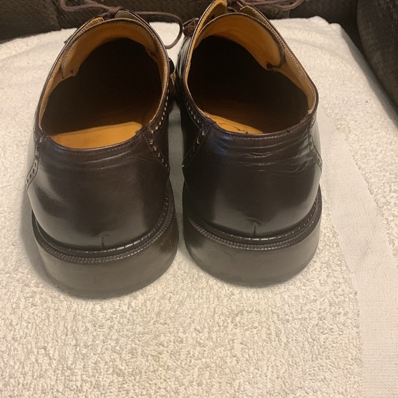 Mezlan Brown/Tan leatherr and crocodile size 13 Mens shoe - Picture 3 of 3